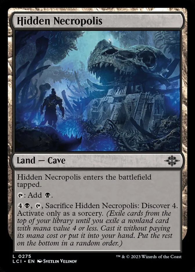 Hidden Necropolis Front Face