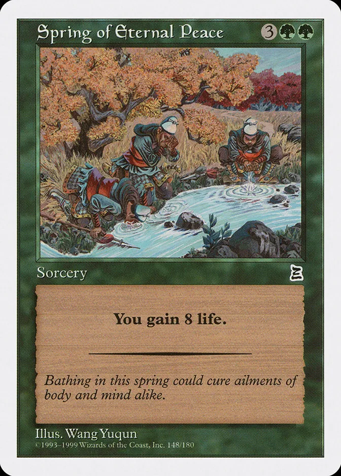 Spring of Eternal Peace Front Face