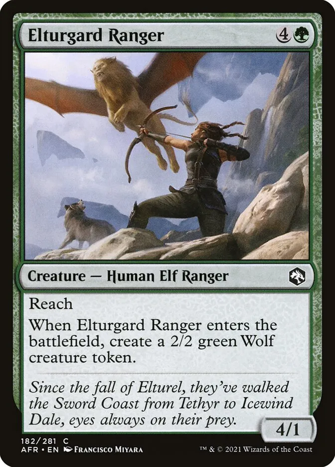 Elturgard Ranger Front Face