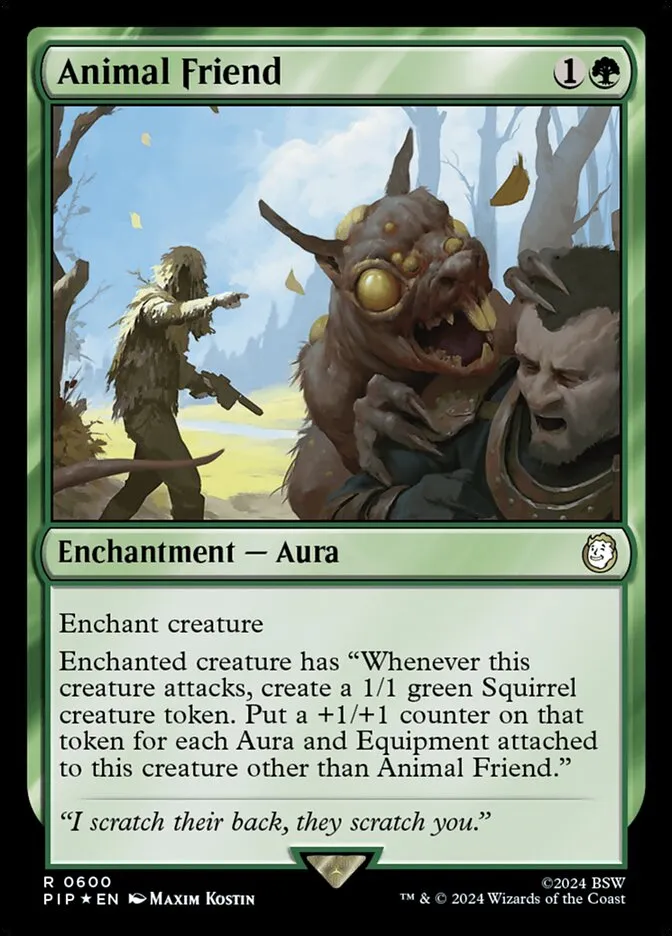 Animal Friend Front Face