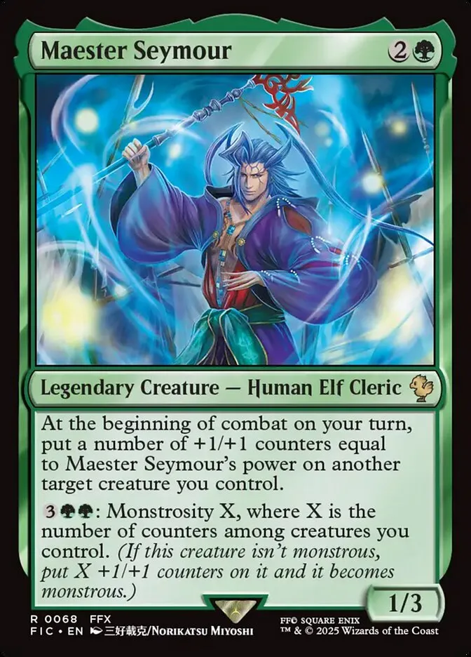Maester Seymour Front Face