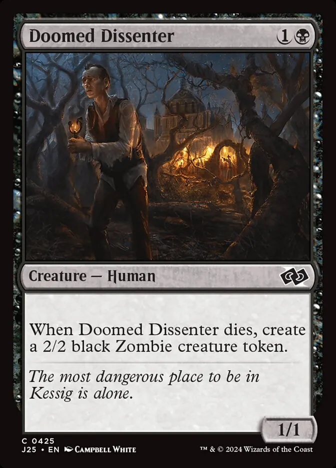 Doomed Dissenter Front Face