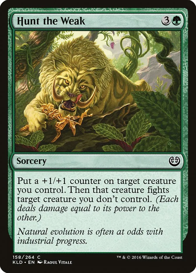 Hunt the Weak Front Face