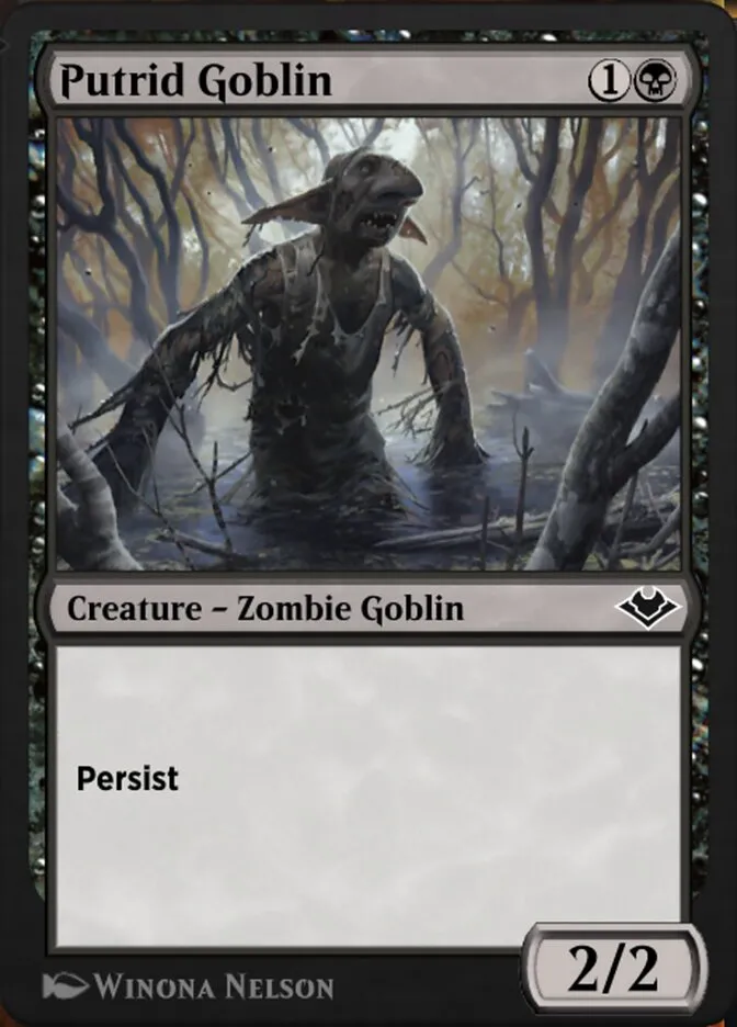 Putrid Goblin Front Face