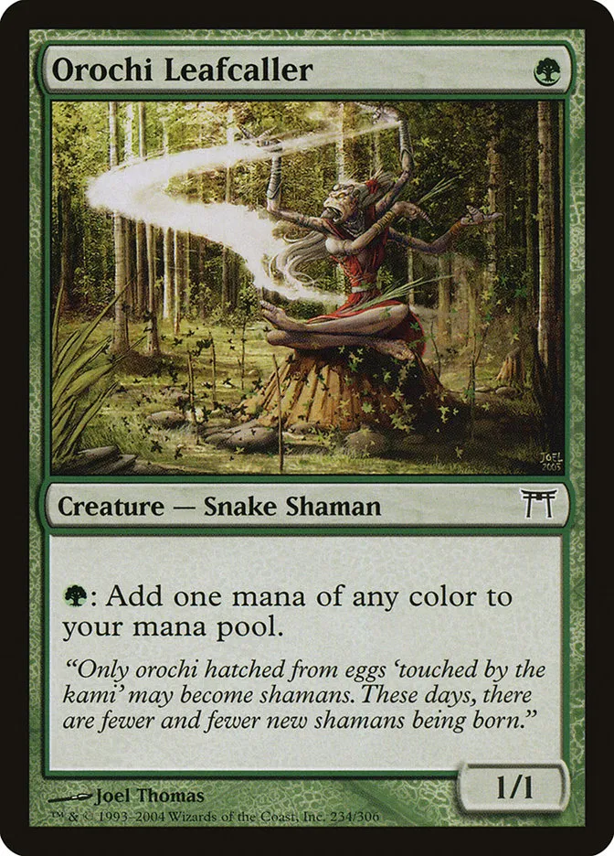 Orochi Leafcaller Front Face