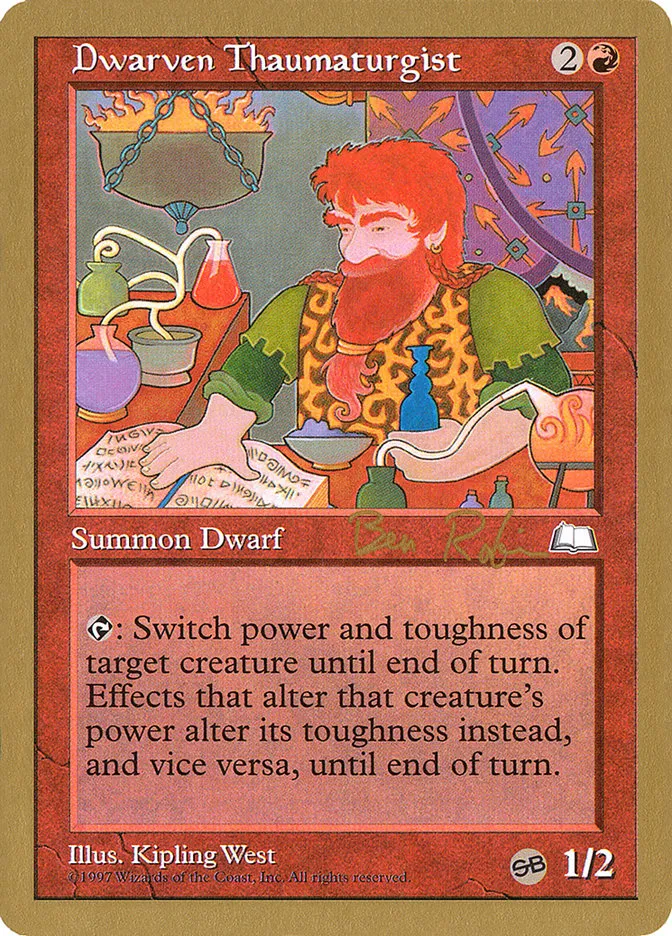 Dwarven Thaumaturgist Front Face