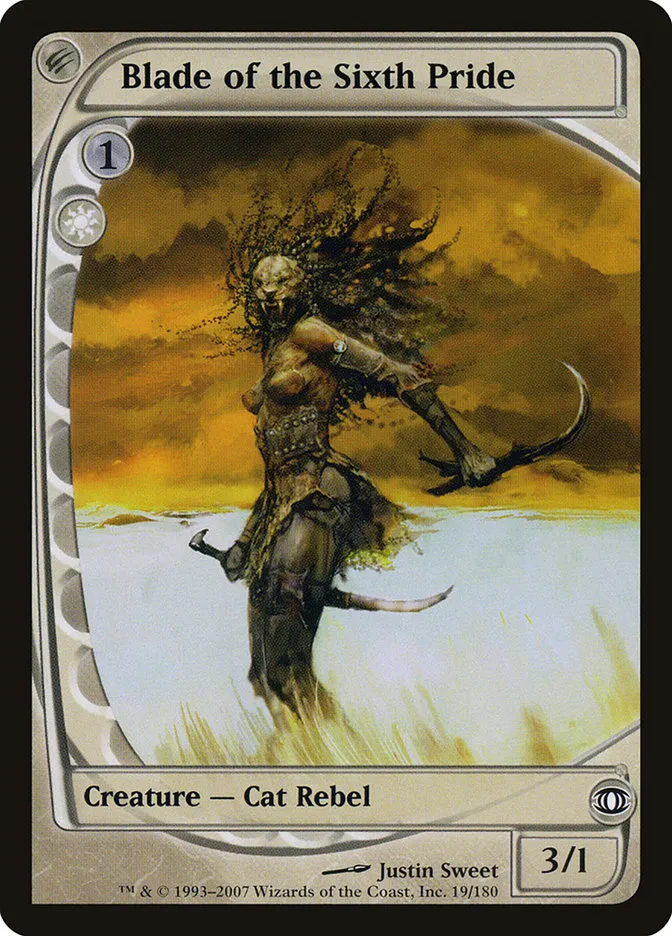 Blade of the Sixth Pride Front Face