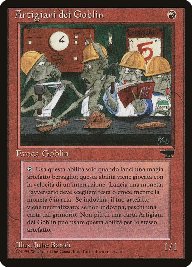 Goblin Artisans Front Face