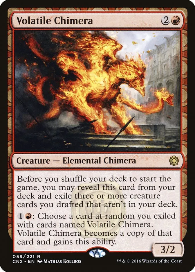 Volatile Chimera Front Face