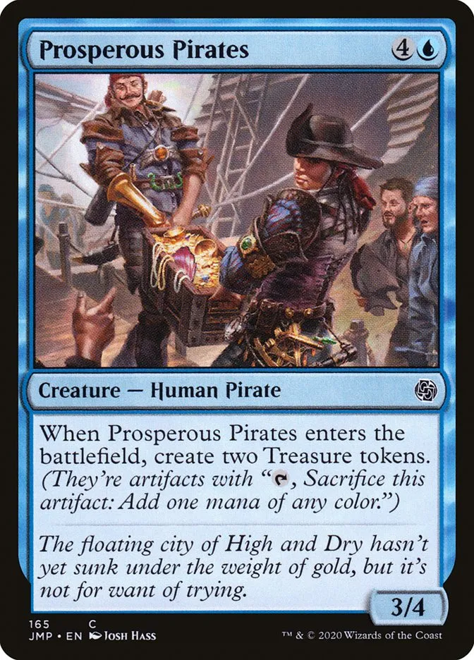 Prosperous Pirates Front Face
