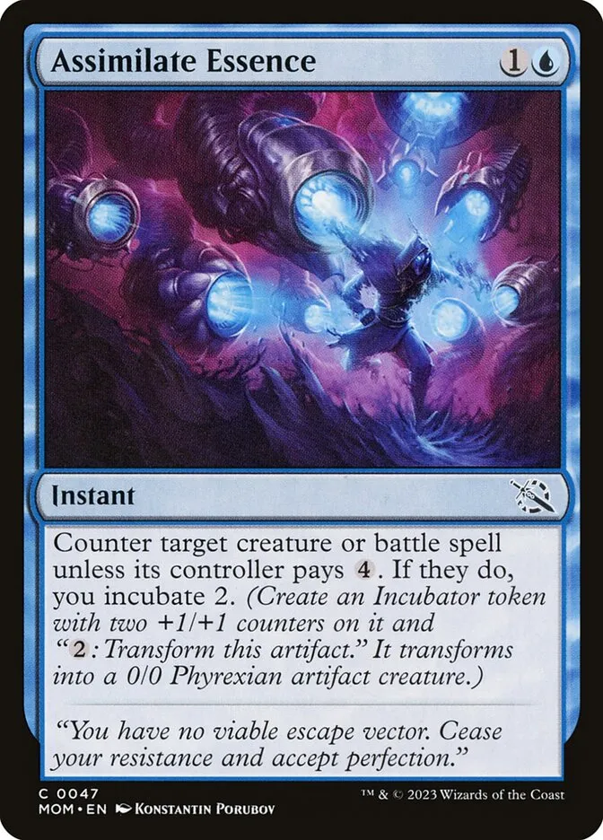 Assimilate Essence Front Face
