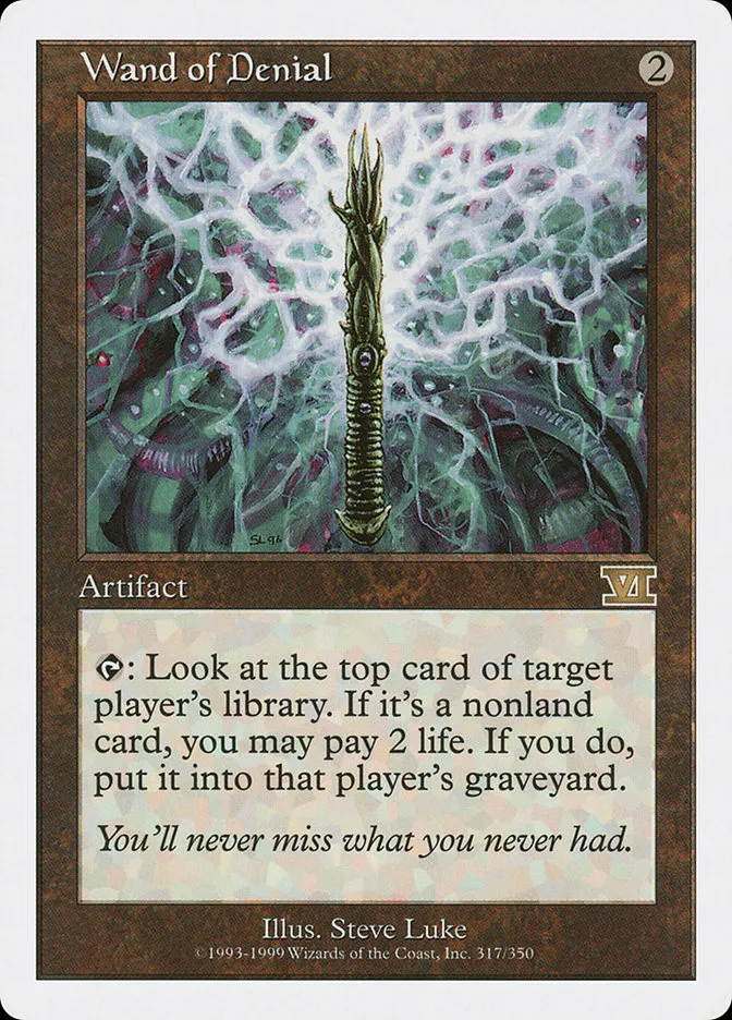 Wand of Denial Front Face
