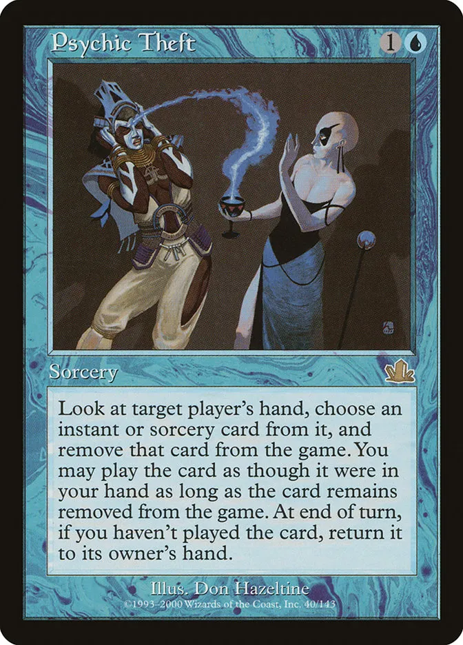 Psychic Theft Front Face