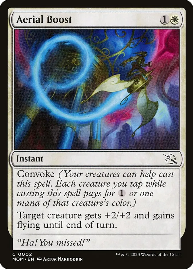 Aerial Boost Front Face