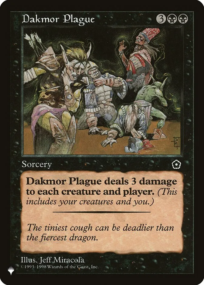 Dakmor Plague Front Face