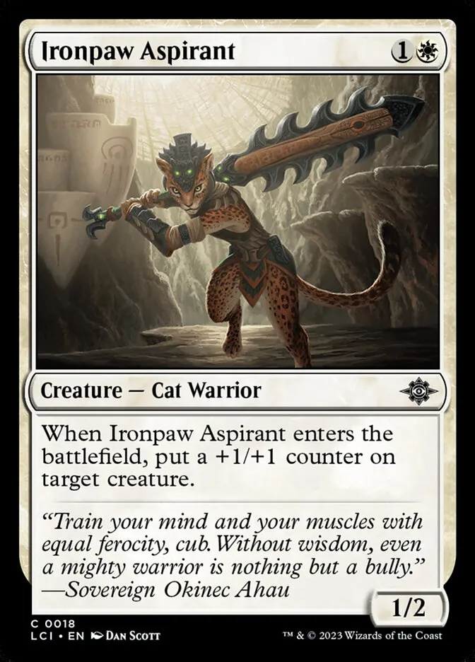 Ironpaw Aspirant Front Face