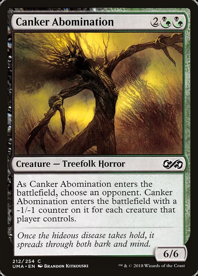 Canker Abomination Front Face