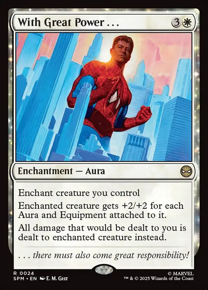 With Great Power . . . Front Face