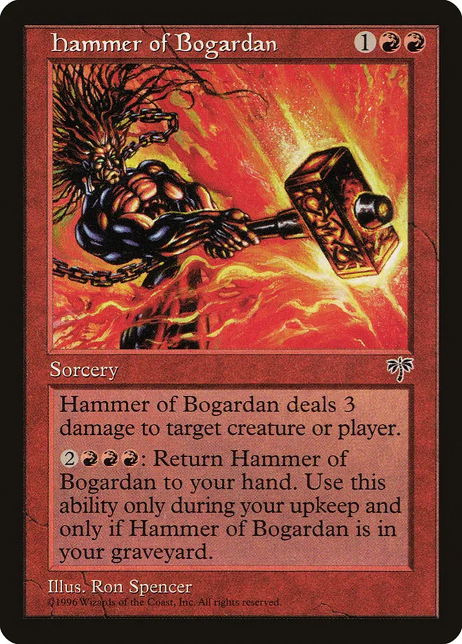 Hammer of Bogardan Front Face