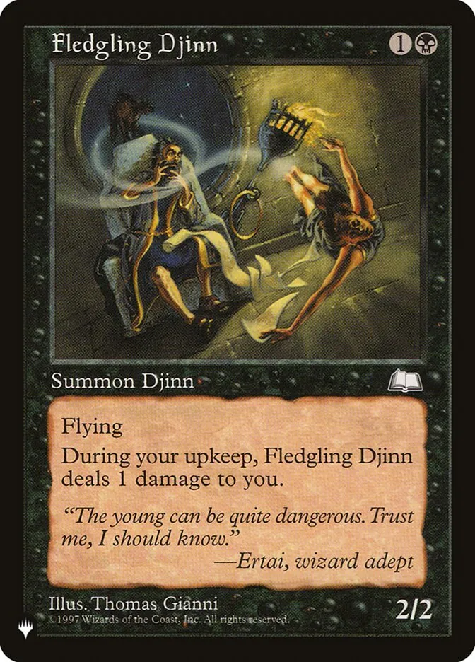 Fledgling Djinn Front Face