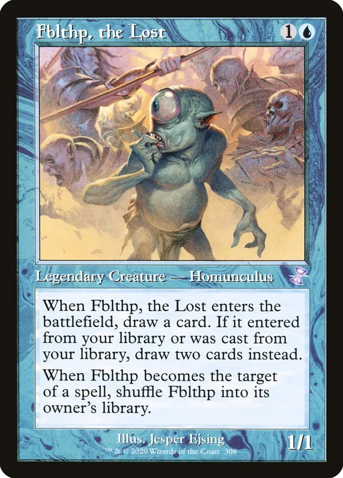 Fblthp, the Lost Front Face