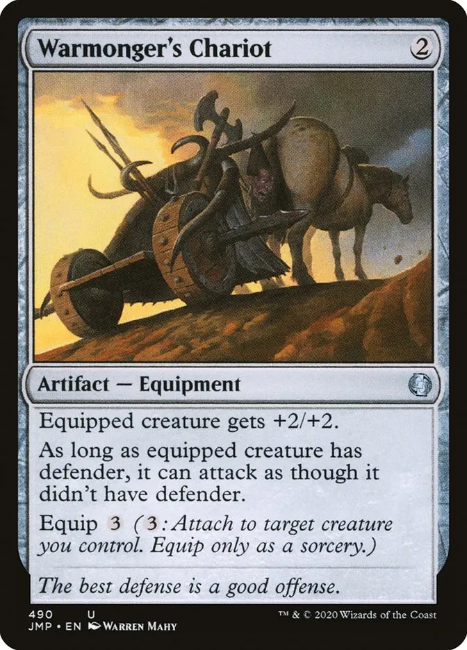 Warmonger's Chariot Front Face