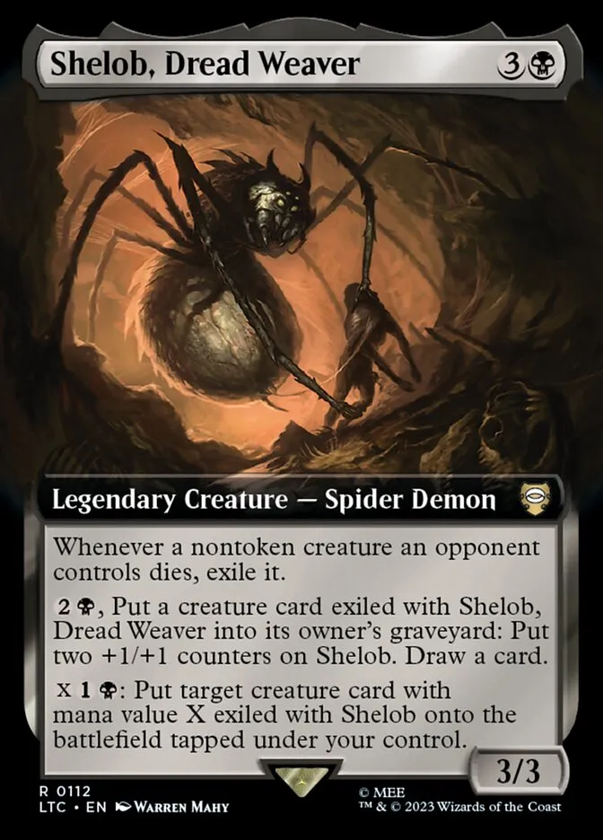 Shelob, Dread Weaver Front Face