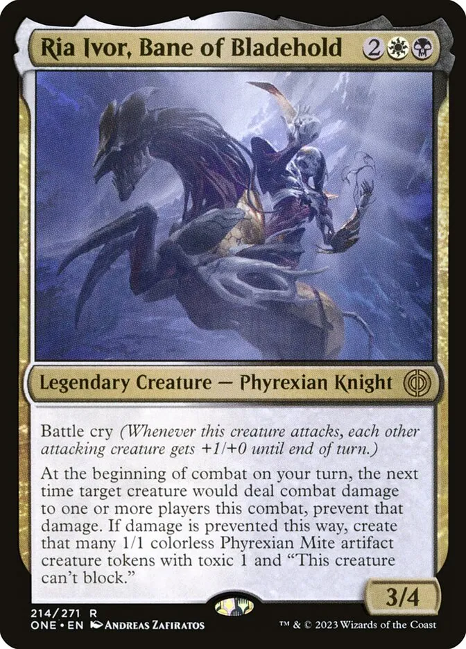 Ria Ivor, Bane of Bladehold Front Face