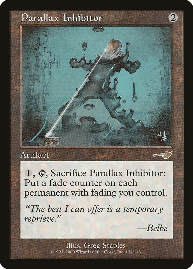 Parallax Inhibitor Front Face