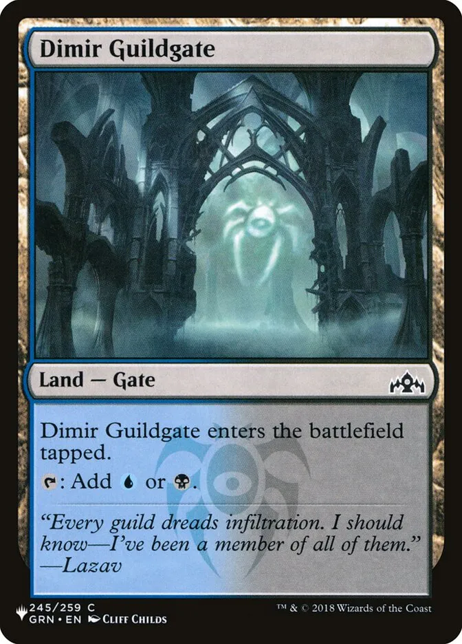Dimir Guildgate Front Face