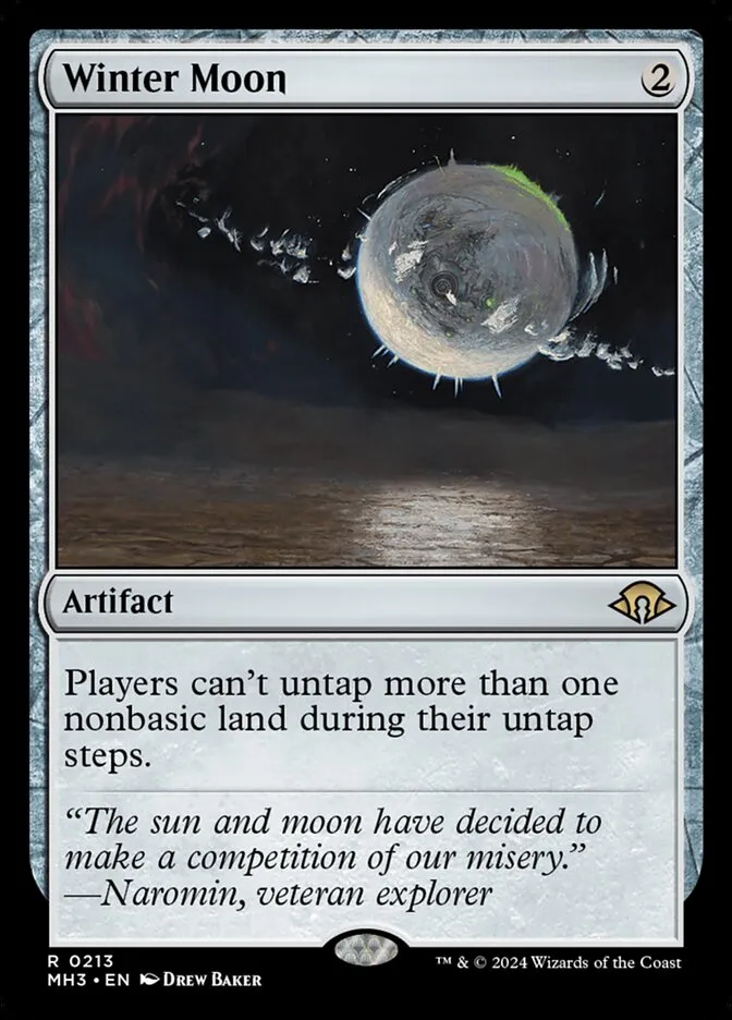 Winter Moon Front Face
