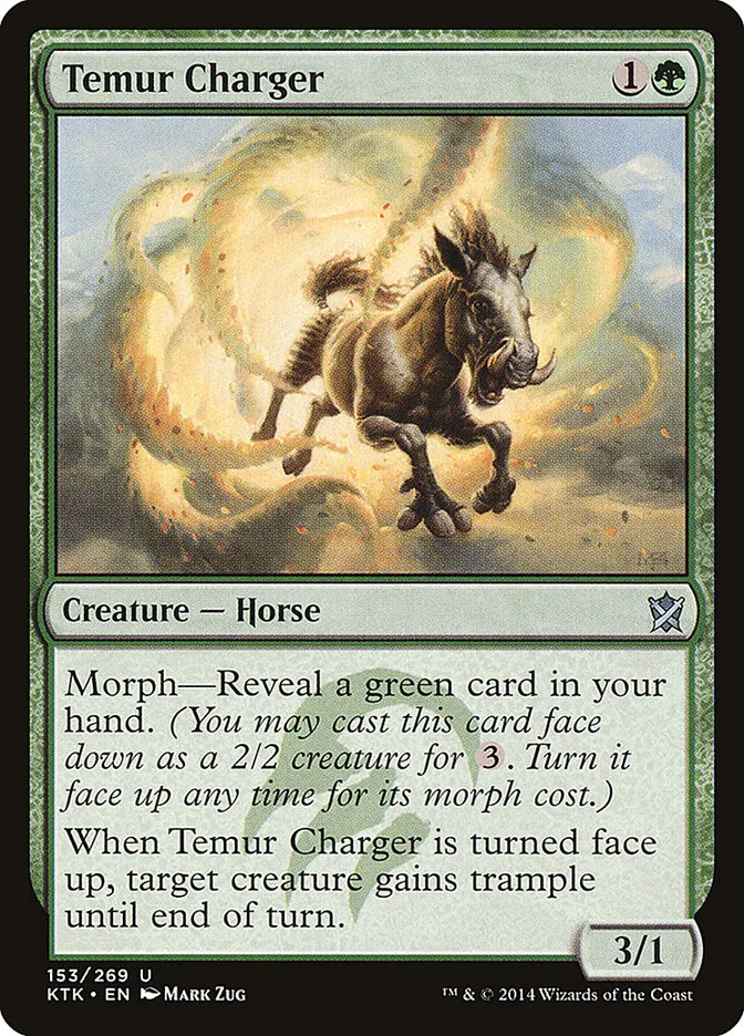 Temur Charger Front Face