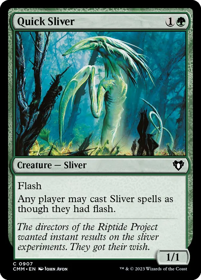 Quick Sliver Front Face