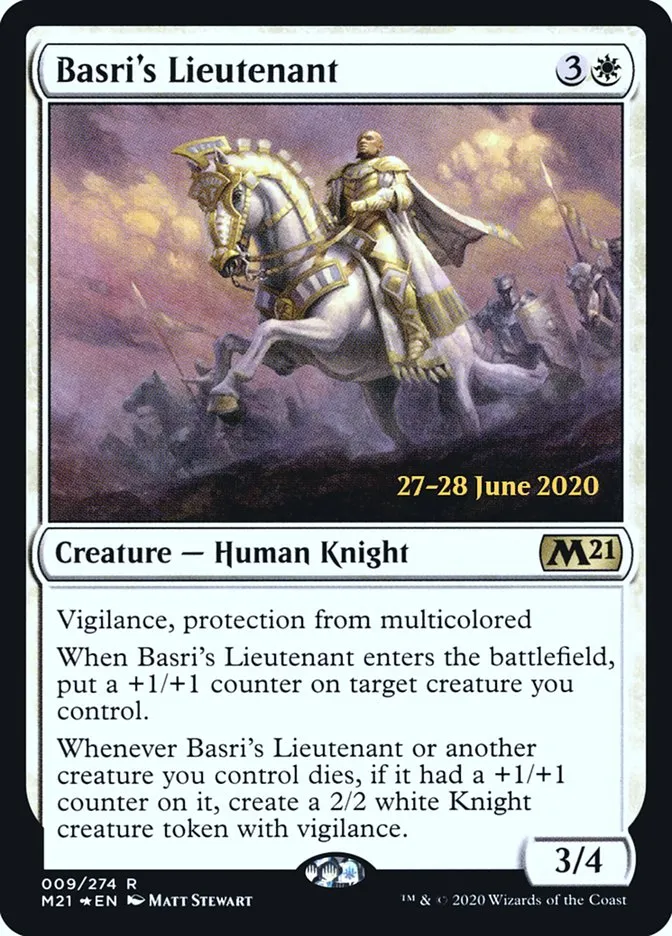 Basri's Lieutenant Front Face