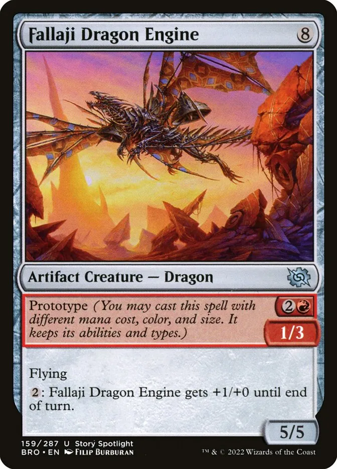 Fallaji Dragon Engine Front Face