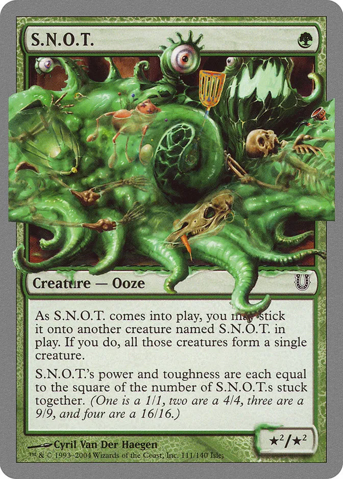 S.N.O.T. Front Face