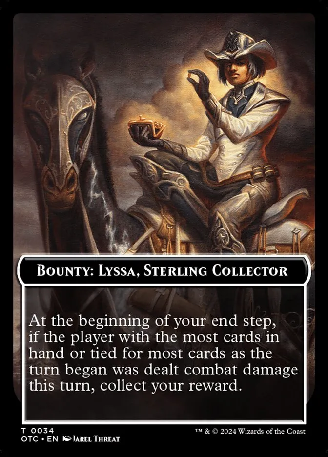 Bounty: Lyssa, Sterling Collector // Wanted! Front Face