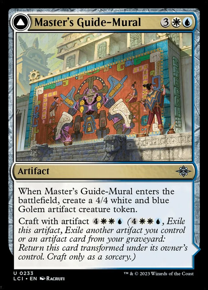 Master's Guide-Mural // Master's Manufactory Front Face