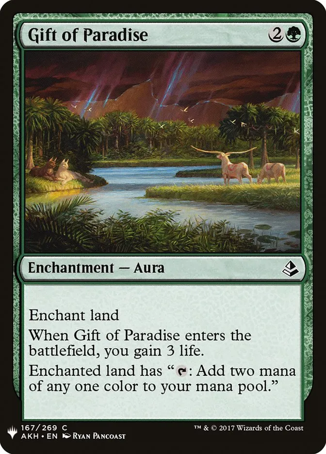 Gift of Paradise Front Face
