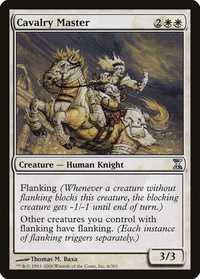 Cavalry Master Front Face