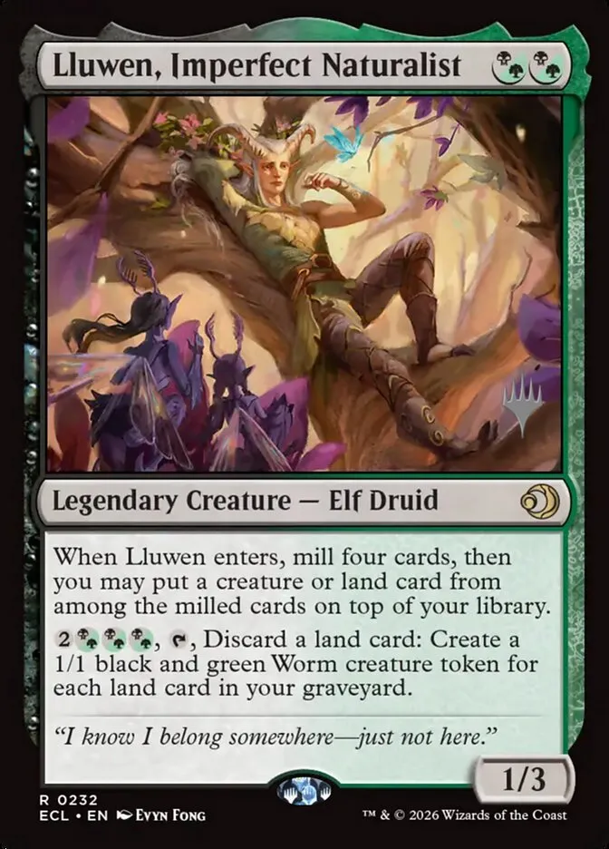 Lluwen, Imperfect Naturalist Front Face