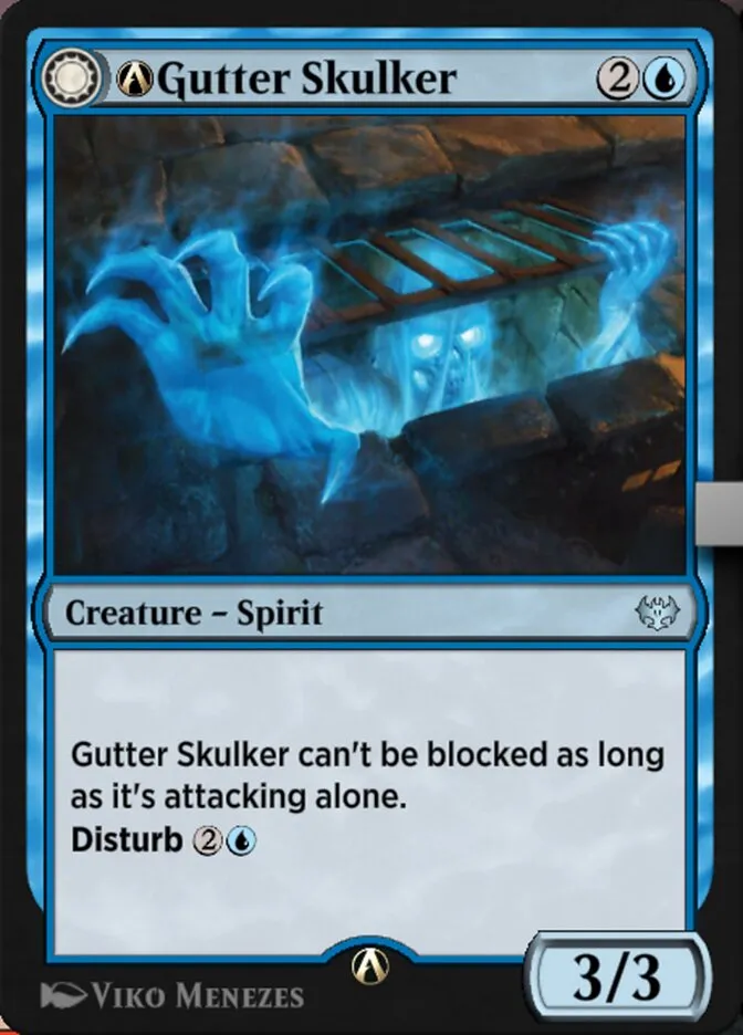 A-Gutter Skulker // A-Gutter Shortcut Front Face