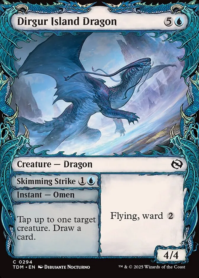 Dirgur Island Dragon // Skimming Strike Front Face