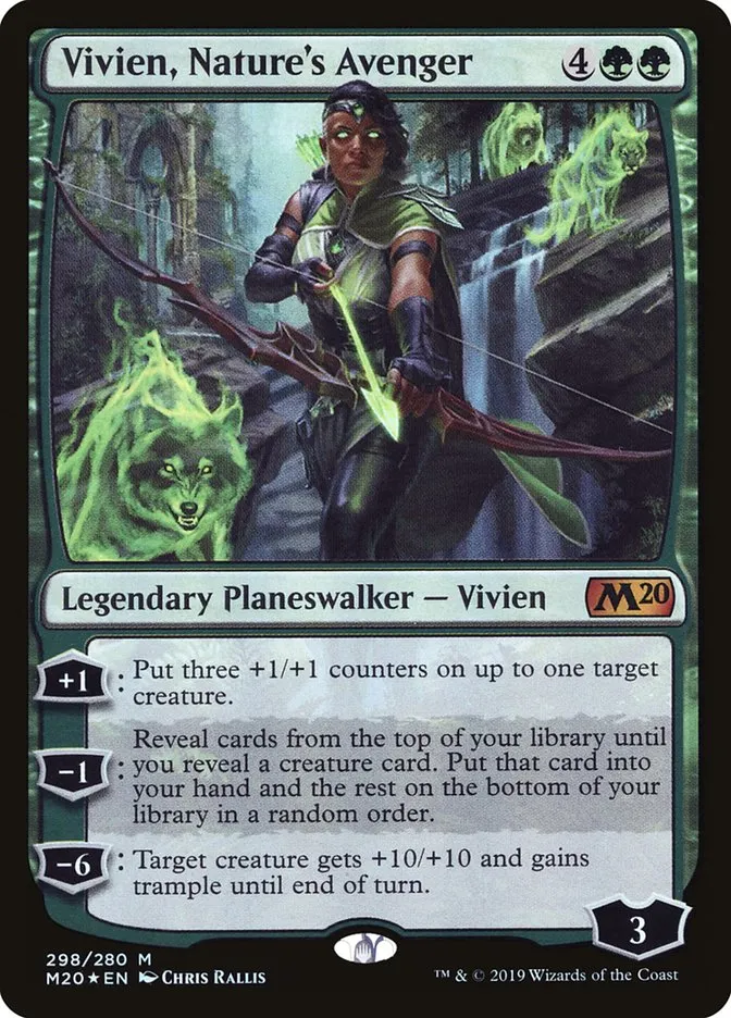 Vivien, Nature's Avenger Front Face