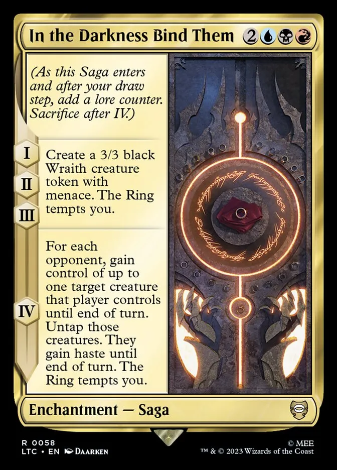 In the Darkness Bind Them Front Face