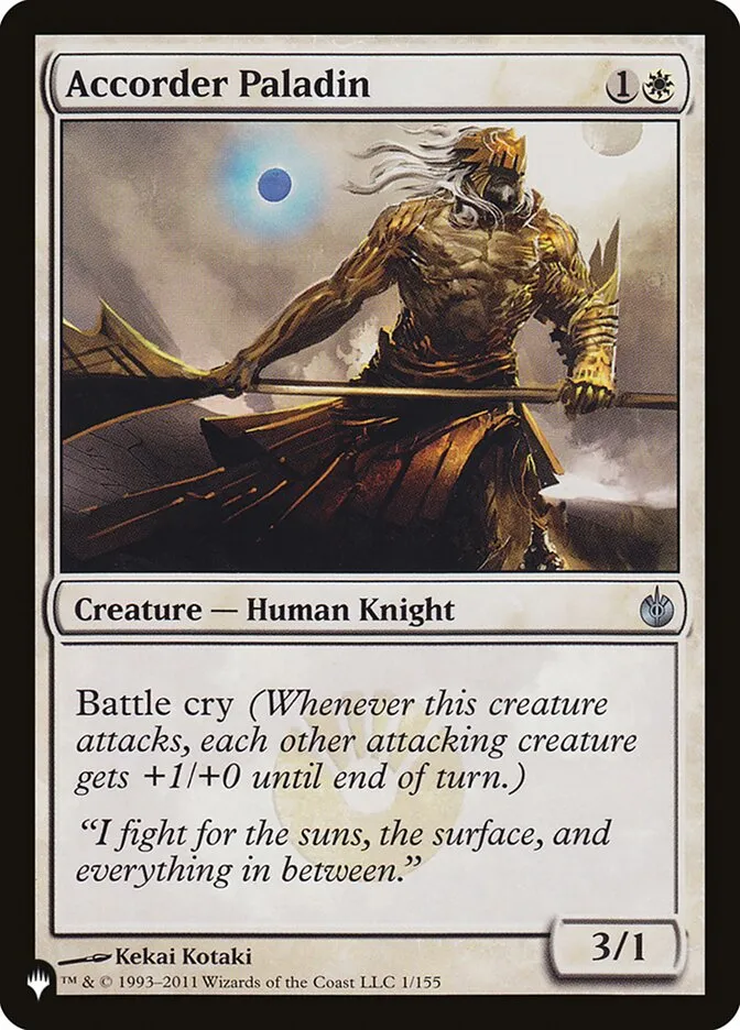 Accorder Paladin Front Face
