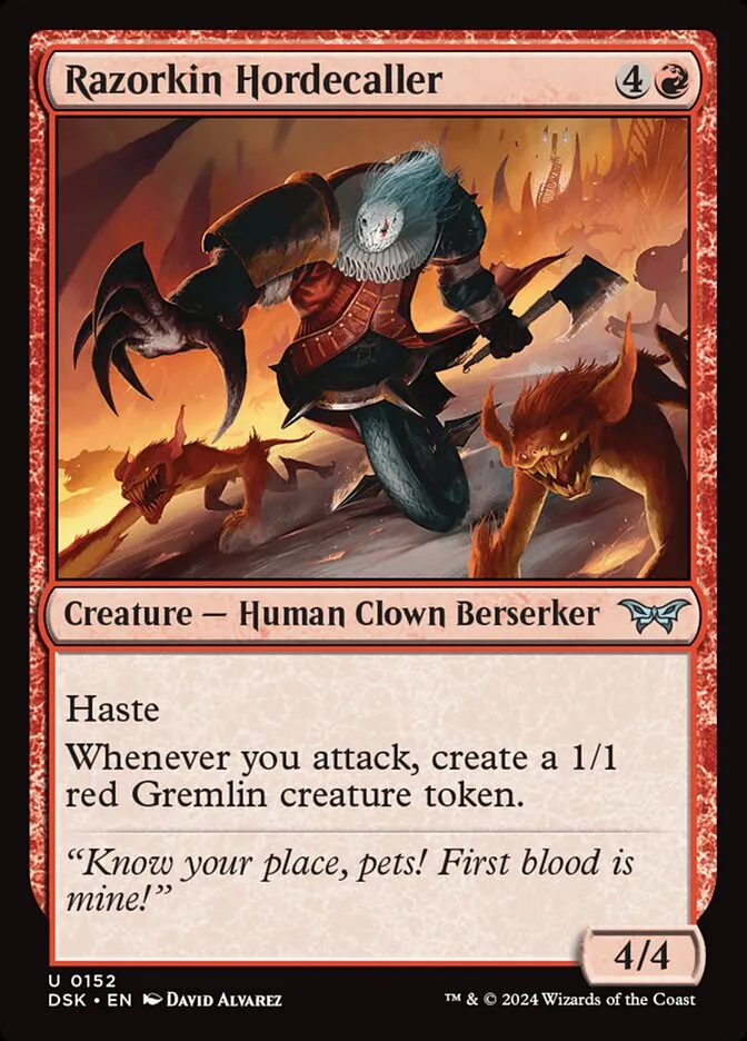 Razorkin Hordecaller Front Face