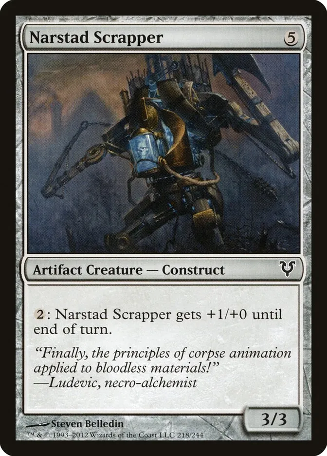 Narstad Scrapper Front Face
