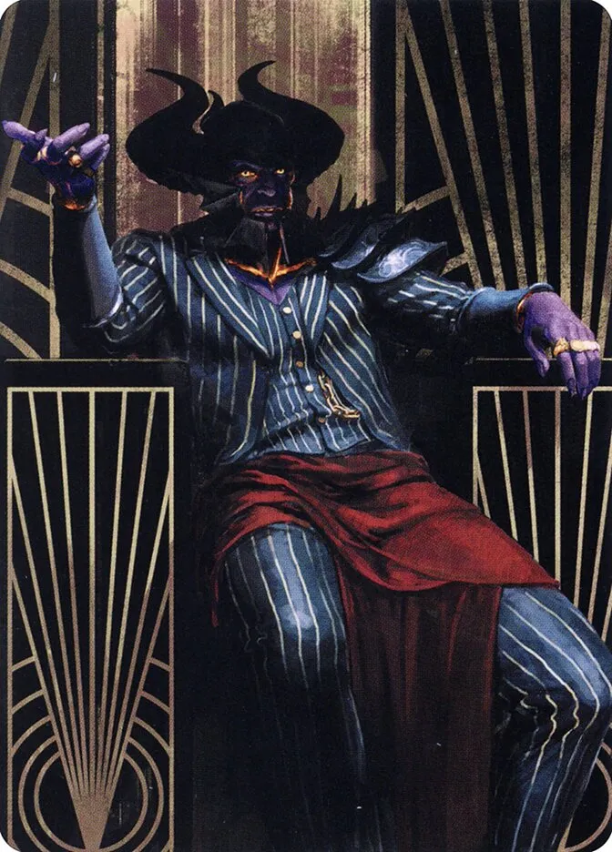 Ob Nixilis, the Adversary // Ob Nixilis, the Adversary Front Face
