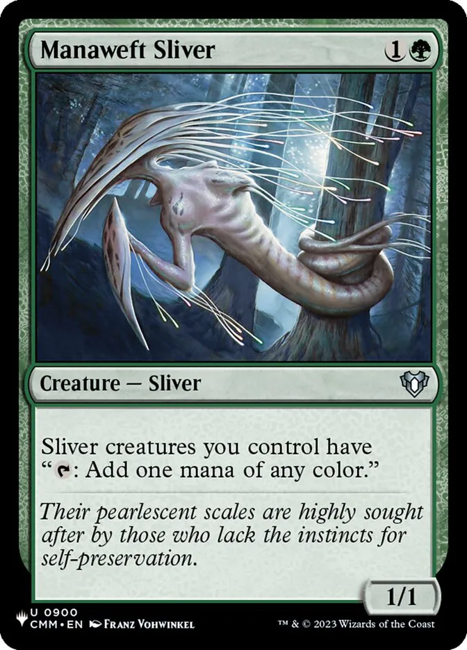 Manaweft Sliver Front Face